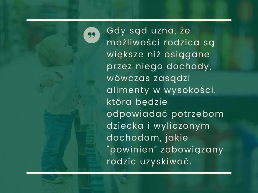 Jakie są zasady płacenia alimentów na konto dziecka?