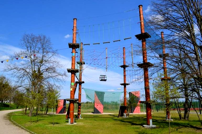 Park linowy Stalowa Wola – rodzinna przygoda na wysokości