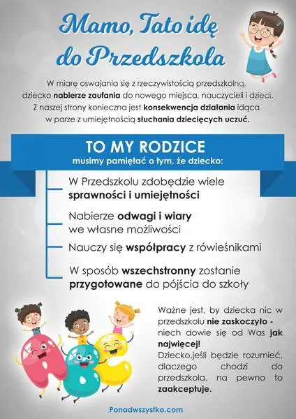 Adaptacja do przedszkola