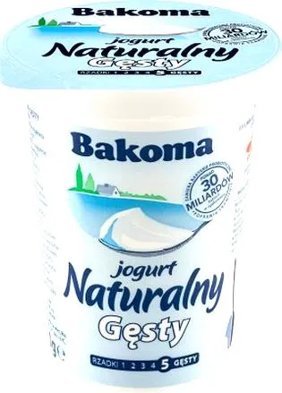 Bezpieczny skład jogurtów