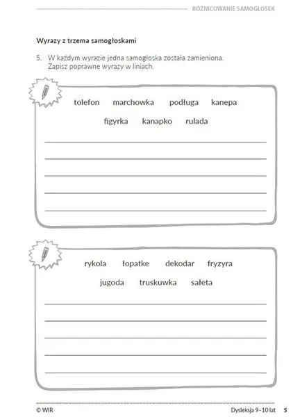 Dysleksja u dzieci