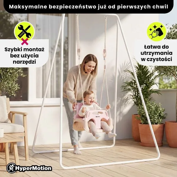 Podłoże pod huśtawkę ogrodową