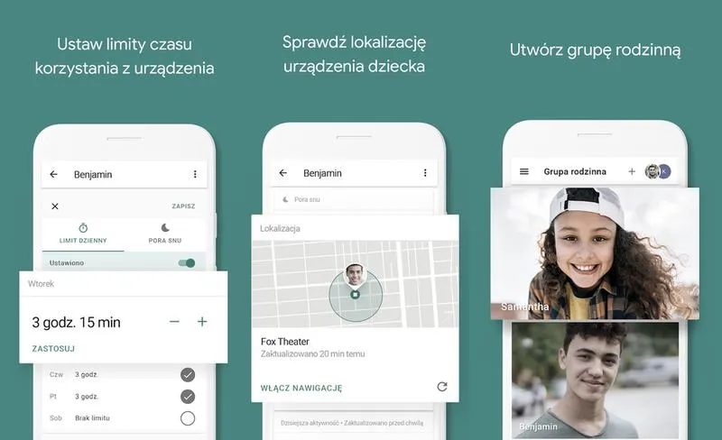 Usunięcie Family Link