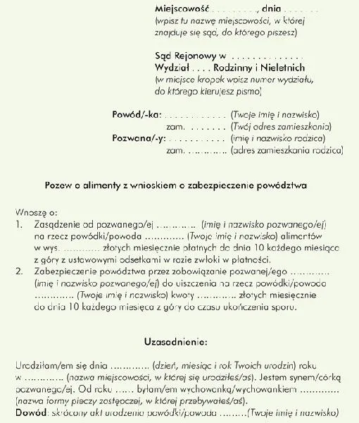 Wysokość alimentów na rodziców